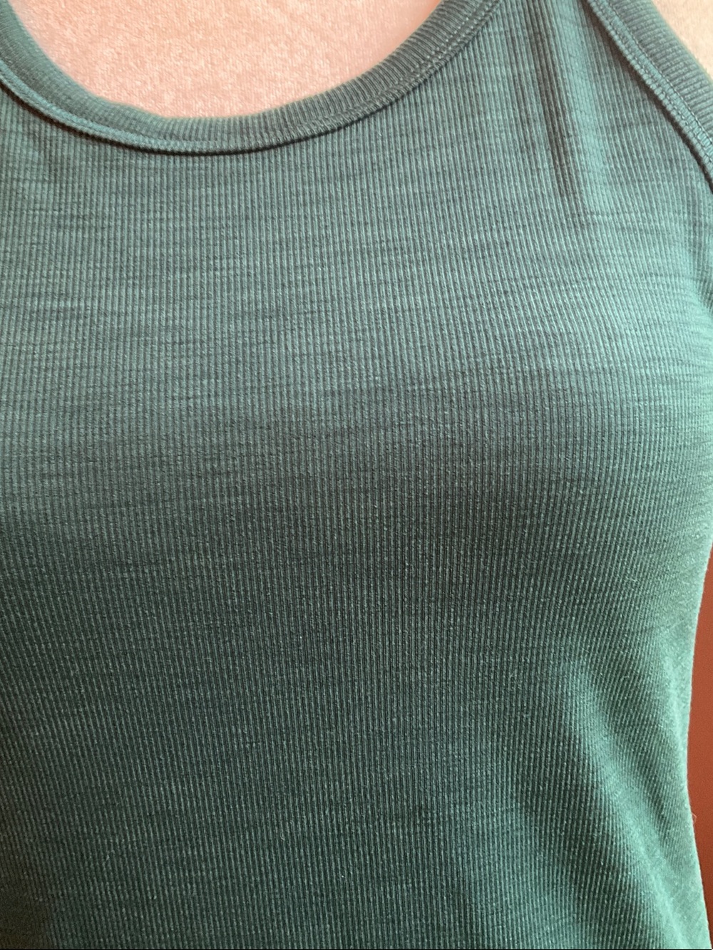 Prana dark teal tank top M - Picture 4 of 4